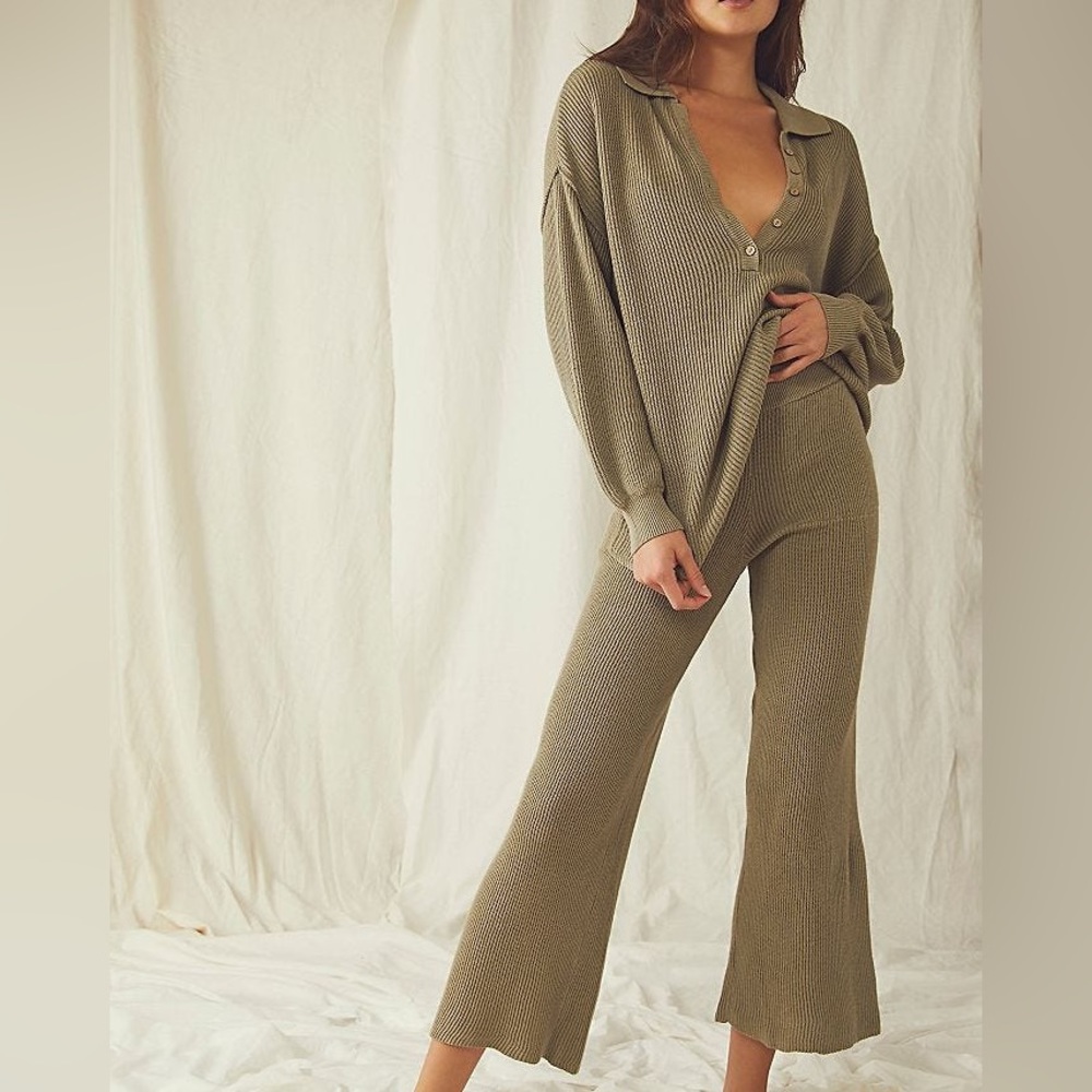 Free People Picnic Sweater Set